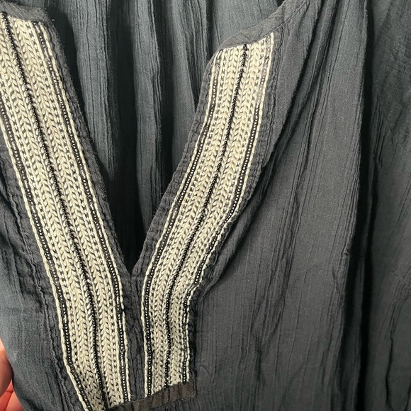 Athleta Mariana Beaded Tunic / Swim Coverup - Picture 5 of 11